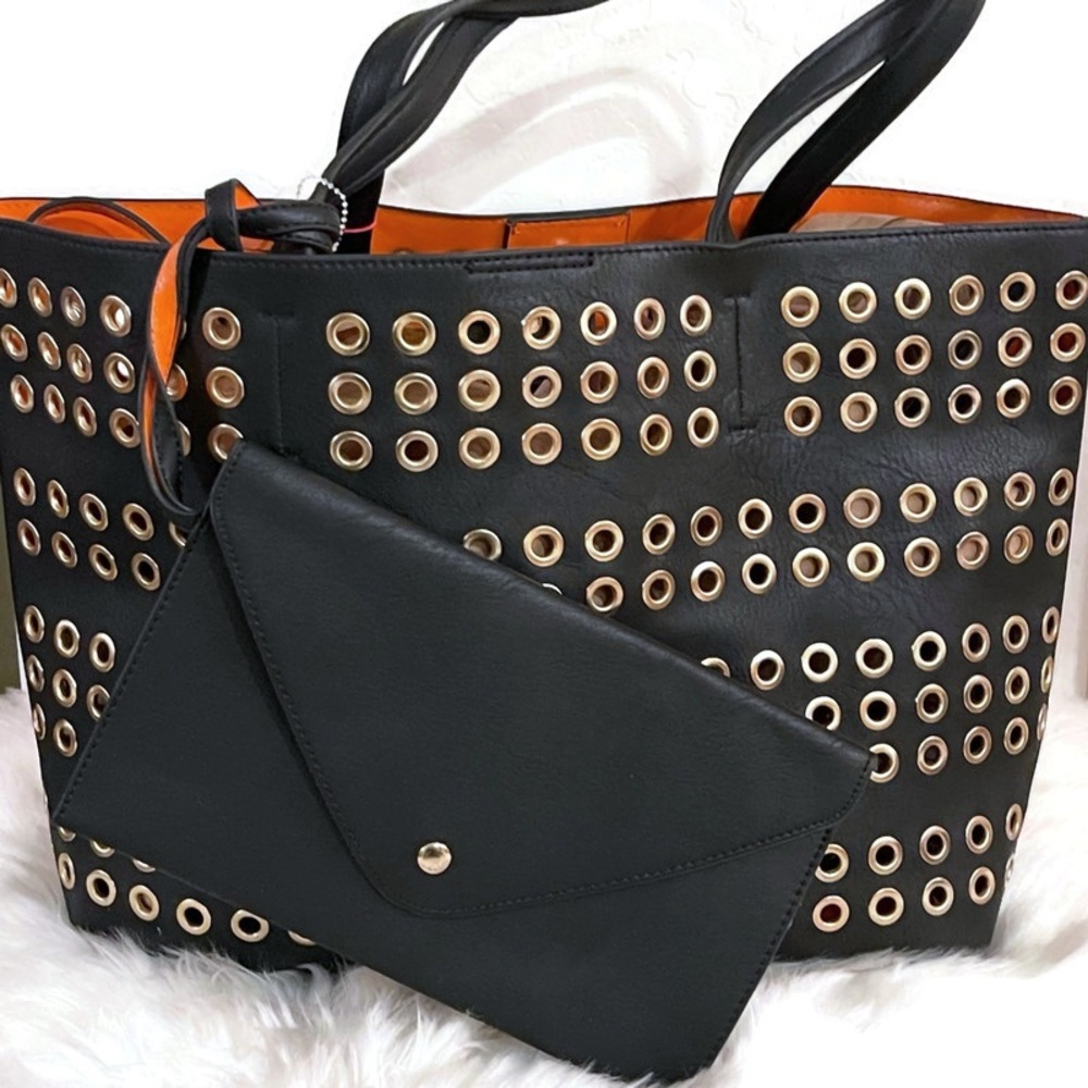 Rimen & Co Black Tote Purse